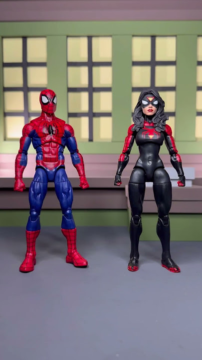 Marvel Legends Jessica Drew Spider-Woman! #spiderman #spiderwoman #marvellegends #eminem #unboxing