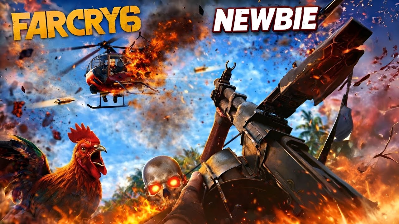 Far Cry 6 Newbie Gameplay | First Time Playing & Pure Chaos!