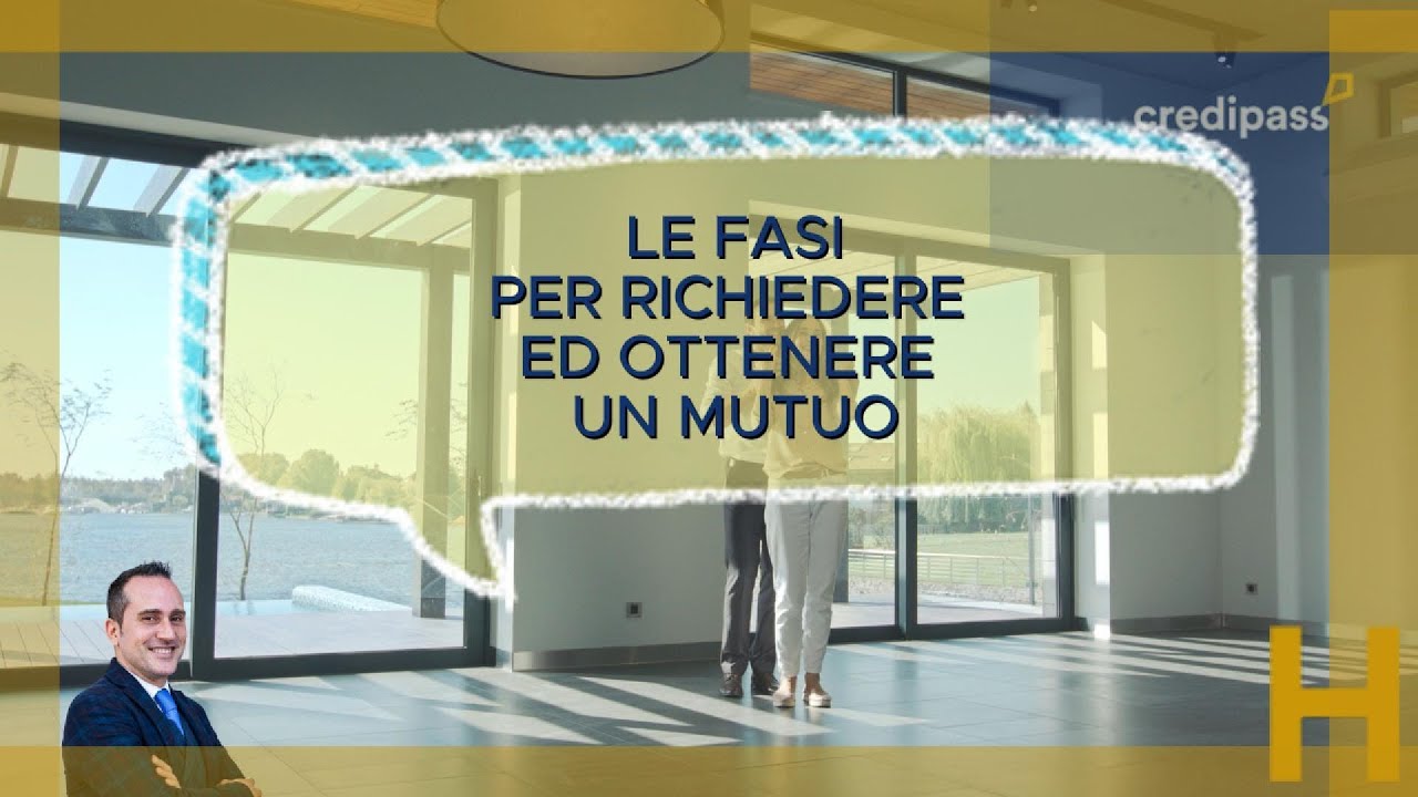 Le fasi per richiedere ed ottenere un Mutuo.