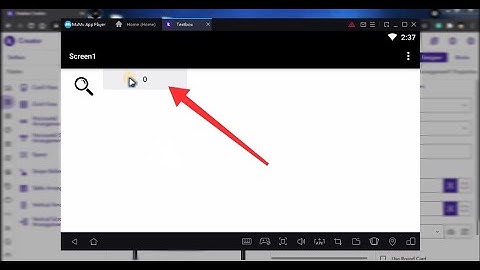 How to create an App with Search function