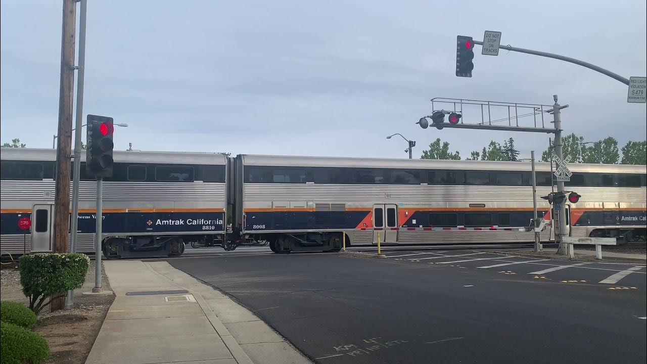 Amtrak CDTX 8306 P5 Cab Leads 728 Capitol Corridor East Yosemite