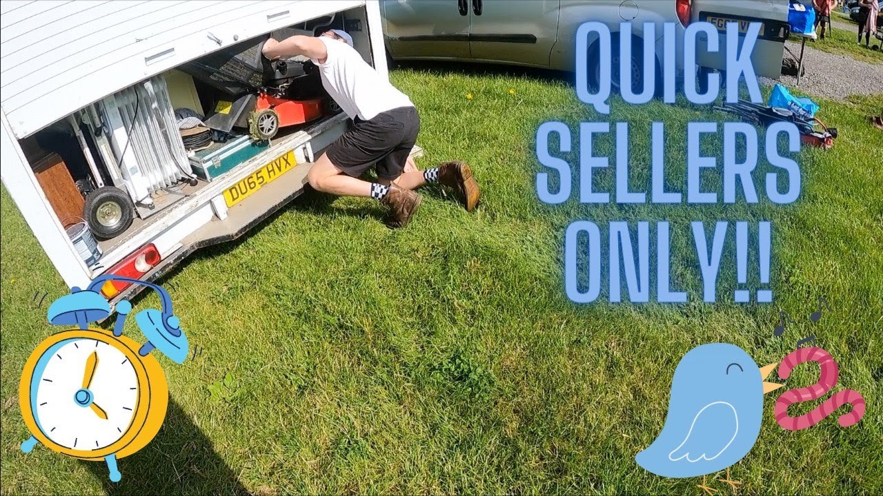 GET IN, GET OUT, MAKE MONEY!! 💷💷 | Torksey Car Boot Haul - YouTube