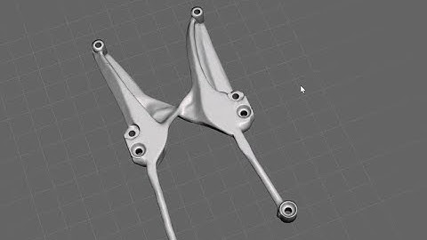 New generative design video: VESA Monitor Extender Bracket!