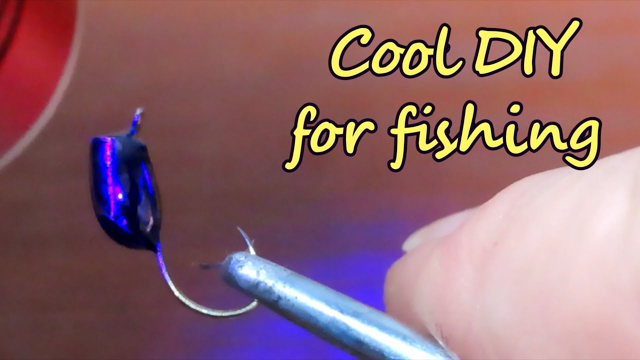 Diy tungsten jig for perch \ ice fishing jig YouTube