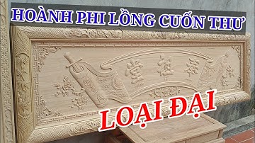 🔴HOÀNH PHI CÂU ĐỐI GỖ GỤ loại đại cho Nhà Thờ, a Hùng ( Hà Nội) . Đồ Gỗ Hiền Lanh. 0986883349