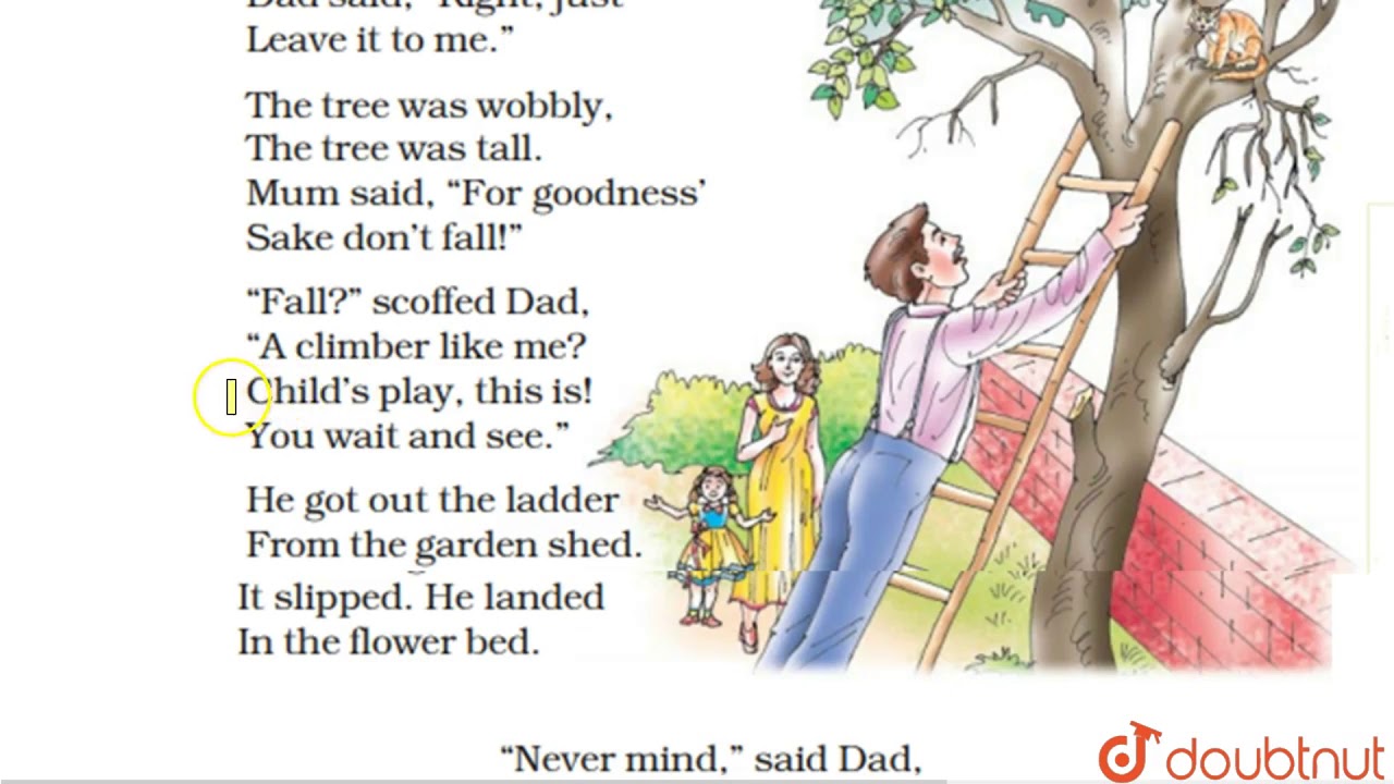 Dad And The Cat And The Tree Detailed Explanation Youtube
