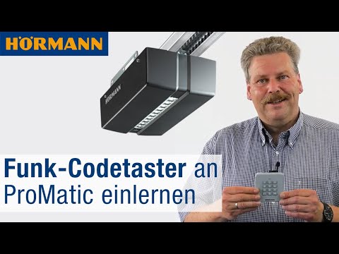 Funk-Codetaster einlernen -