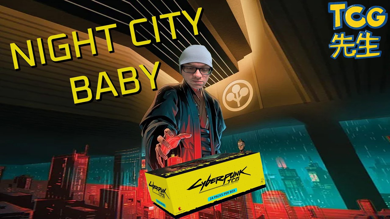 サイバーパンク　TCG デモデッキ　体験会 It's Finally Arrived!!! 👁️ Cyberpunk TCG Beta Opening - YouTube
