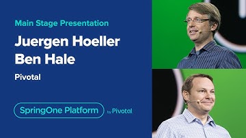 Juergen Hoeller and Ben Hale at SpringOne Platform 2019