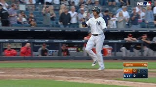 BAL@NYY: Castro clubs a three-run shot to left-center
