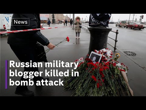 Russian propagandist killed in St Petersburg explosion