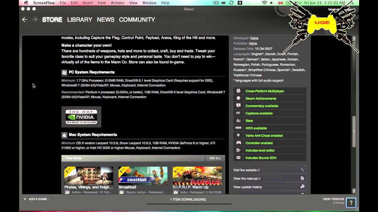 Team fortress 2 non steam play without sign up
