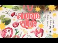 Studio Vlog - Nov walks, making arts and restocking at bulk store ♡