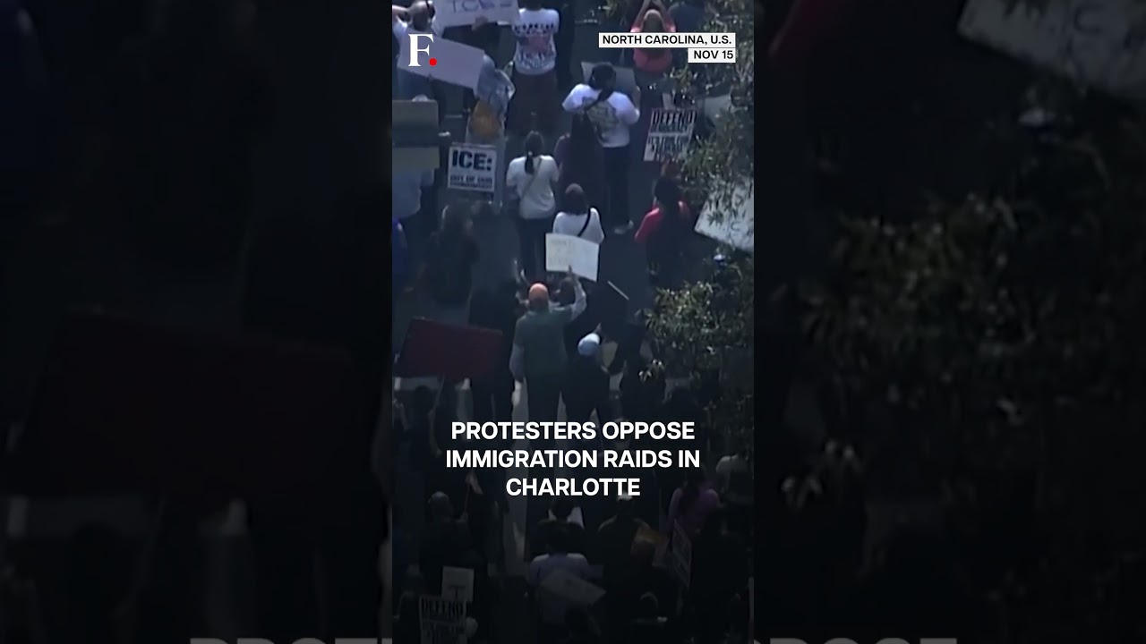 US Immigration Raids in Charlotte, North Carolina, Trigger Protests | Firstpost | N18G
