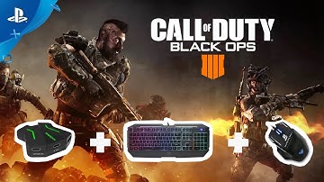 How to Play "Call of Duty Black OPS 4" on PS4 with Keyboard and Mouse Adapter