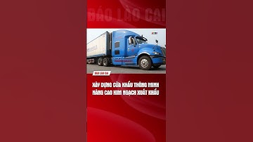 Xây dựng cửa khẩu thông minh - nâng cao kim ngạch xuất khẩu | THLC