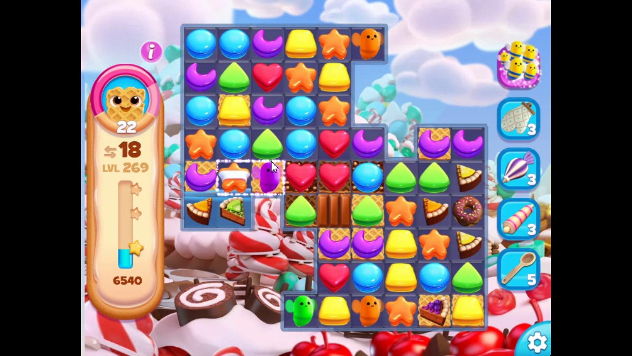 Cookie Jam Blast level 269 YouTube