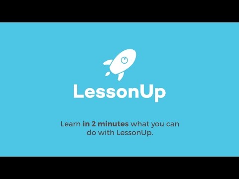 What is LessonUp?