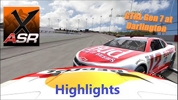 Darlington GTRL Gen 7 summer race 1 highlights - ASRX