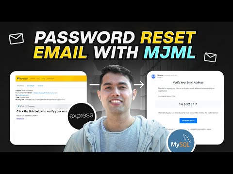 📧 Beautiful Password Reset Email with MJML! | Why MJML Over HTML? (Part 3)