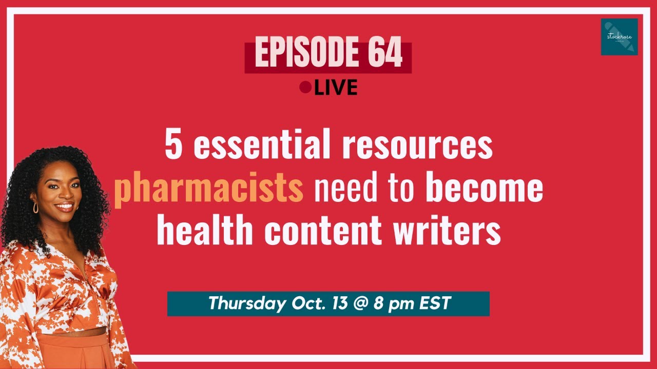 5 Essential Resources Pharmacists Need to Become Health Content Writers