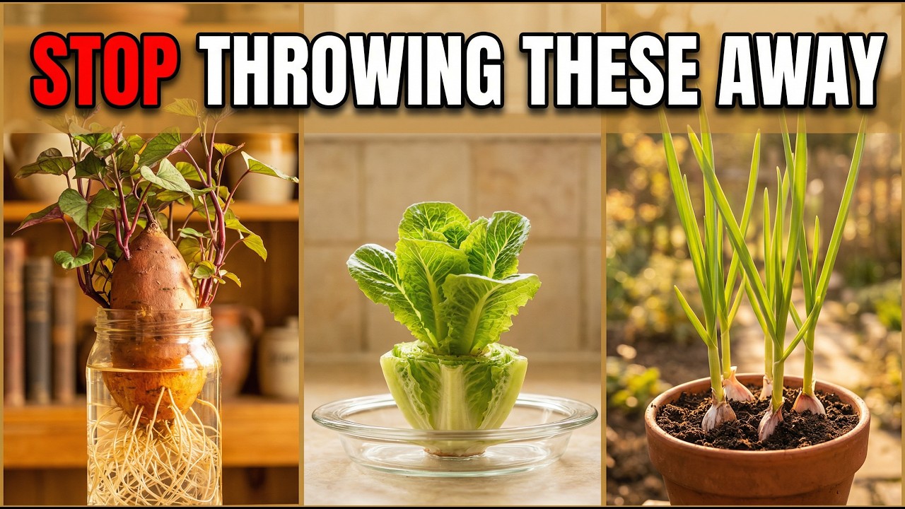 20 Things From Your Kitchen That Grow Into FREE Food You re Throwing Them Away!