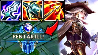 ASHE TOP IS 100% UNFAIR AND THIS VIDEO PROVES IT (PENTA KILL)  S14 Ashe TOP Gameplay Guide
