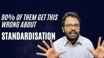 What is Standardisation ? || Feature Scaling || Data Science || Machine Learning || Statistics