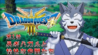 【ドラクエ3】第一話　勇者ハガルと愉快な仲間たち【Vtuber/雹衛ハガル】