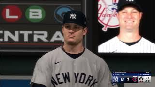 MLB The Show 24 Postseason Gameplay: New York Yankees vs Minnesota Twins - (PS5) [4K60FPS]