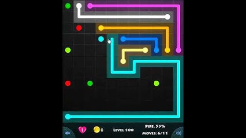 11 × 11 MANIA LEVEL 100 - FLOW GAME ON FACEBOOK Connect the dots