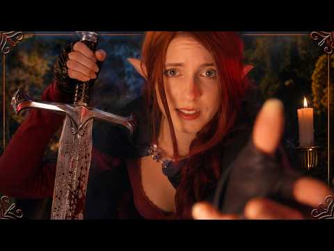 ASMR | The ENEMY HEALER Examines You After Falling from a Dragon 🩸【Dark Fantasy Roleplay】