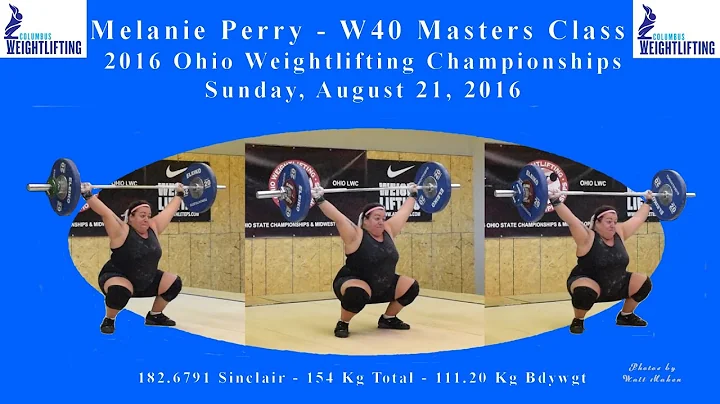 Melanie Perry - 75+ Kg Class - 2016 Ohio Weightlif...