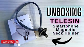 Unboxing TELESIN Smartphone Magnetic Neck Holder