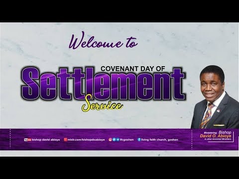 COVENANT DAY OF SETTLEMENT – 14/6/20 (2nd Service)