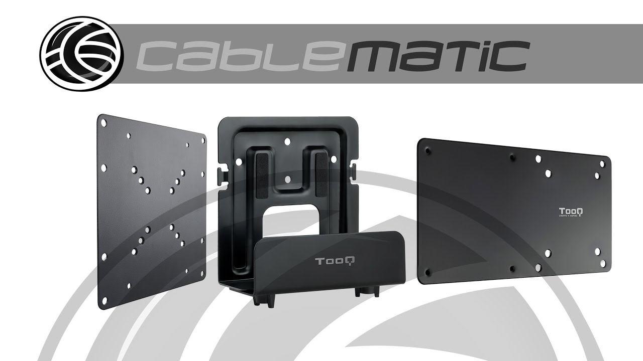 Kit de Montaje Wifi SOPORTE VESA MINI PC TOOQ TCCH0007-B 75X75 / 100X100  NEGRO - DMI Computer S.A. - Mayorista y distribuidor Informático