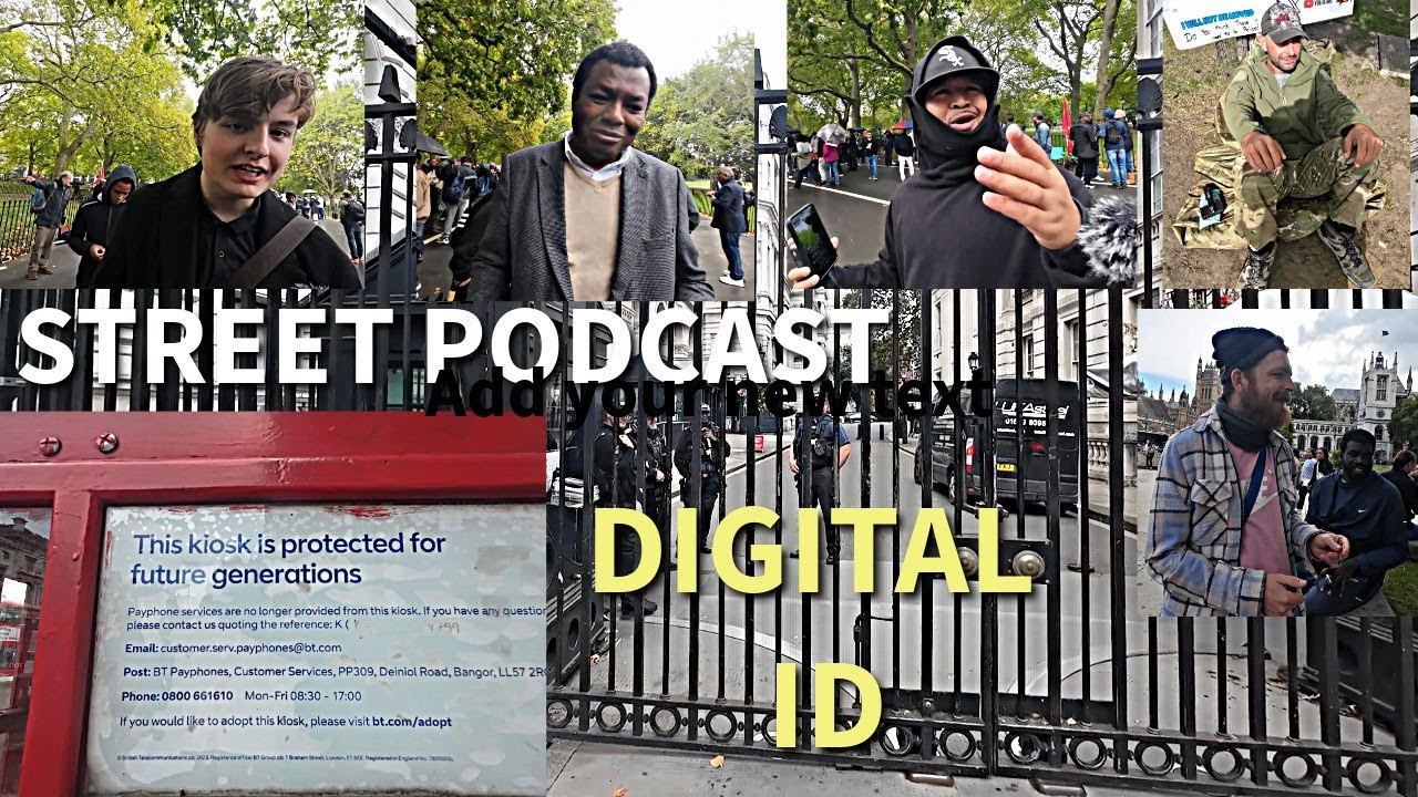 LONDON STREET TALKS Digital ID & Speakers Corner 