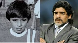 Как изменился Диего Армандо Марадона от 7 до 56 лет.