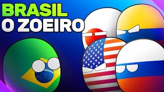 Countryballs - Brasil, O Zoeiro Original