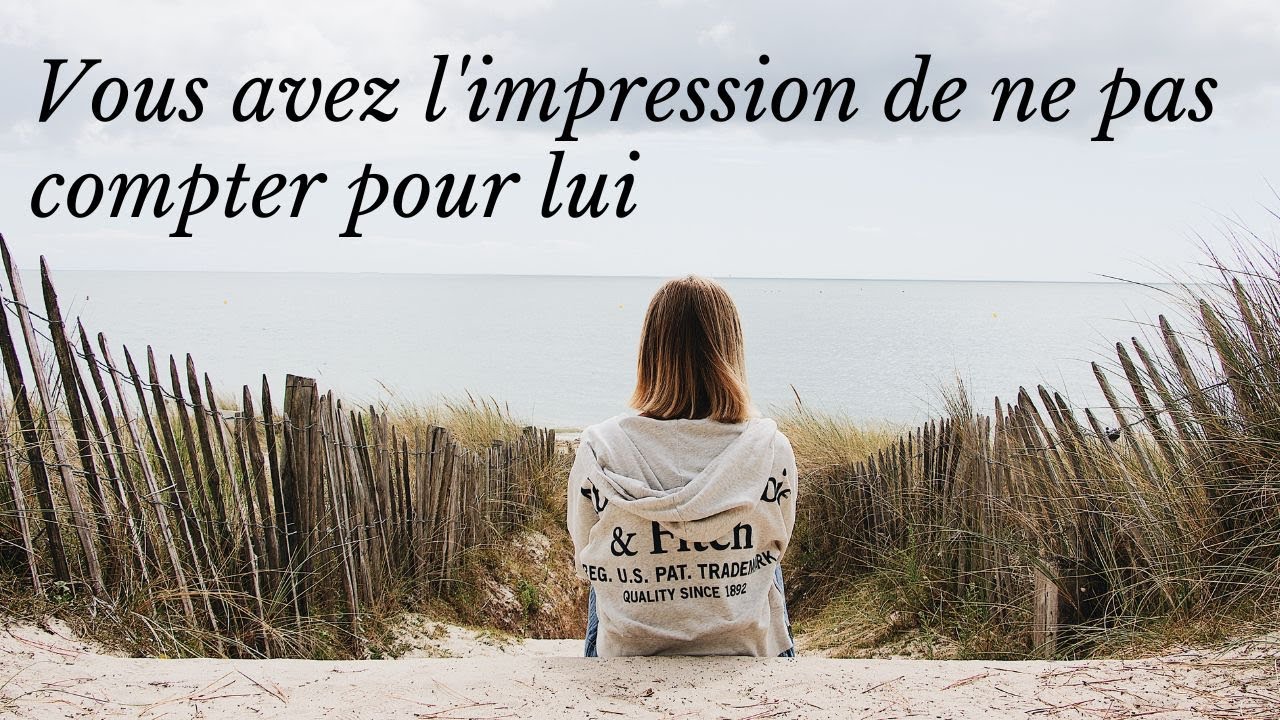 Tirage sentimental en miroir : Vous avez l'impression de ne pas compter ...