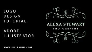 Logo Design Tutorial - Adobe Illustrator CS6 (Feminine)