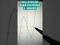 NULLSTELLEN EINES POLYNOMS 3. GRADES #shorts #matheshorts #matheducation #tutorial
