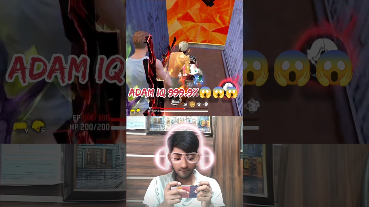 Adam IQ 999.9% 😱😱 Adam tips and tricks 😱 