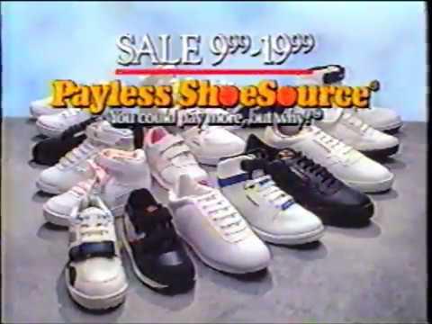 Payless Shoe Source - Store - Pro Wing Commercial (1989) - YouTube