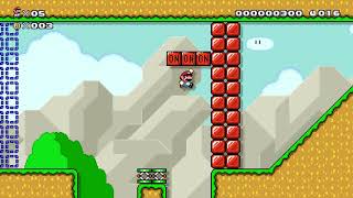 Super Mario Maker 2: Story Mode Level (33 Dash On, Dash Off) [1080 HD]