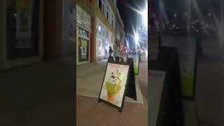 Tom Meredith, and said I would defend myself, and he believed me, and he called the police. STATUES!