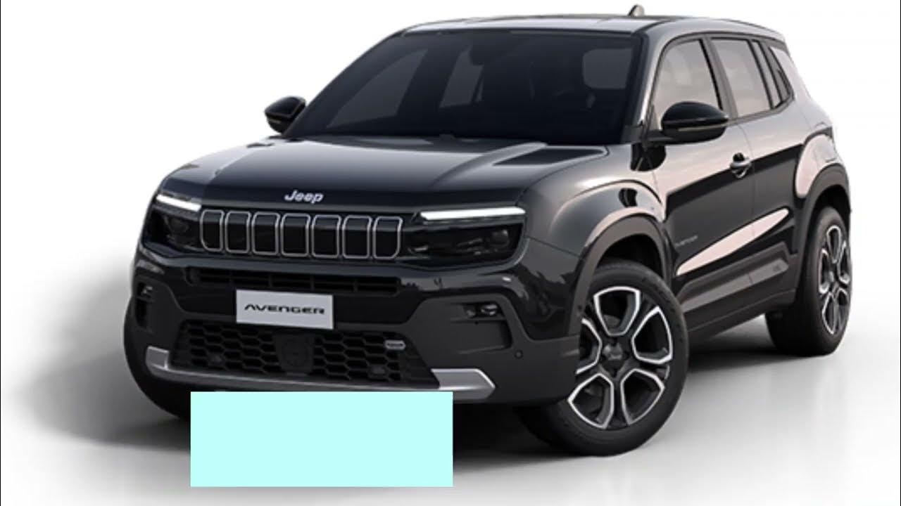 PRECIOS JEEP AVENGER GASOLINA/ELÉCTRICO 2023: ¡TODA LA INFORMACIÓN Y