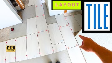 Do a Precise Layout Before Installing Porcelain Tile 