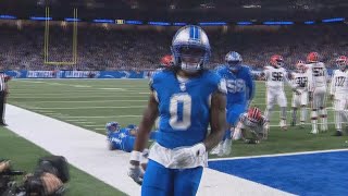 Highlights: Detroit DOMINATES Cleveland 34-10 for the Lions' third straight win
