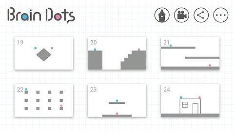 Brain Dots Levels Walk Through-Brain Dots All Levels